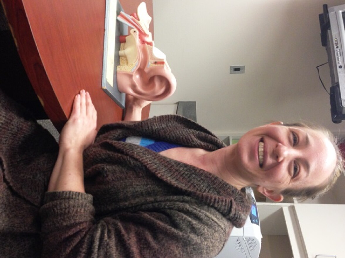 LSU Health Shreveport audiologist Jessica Bever aims to collect hearing aids to loan to terminally ill cancer patients.